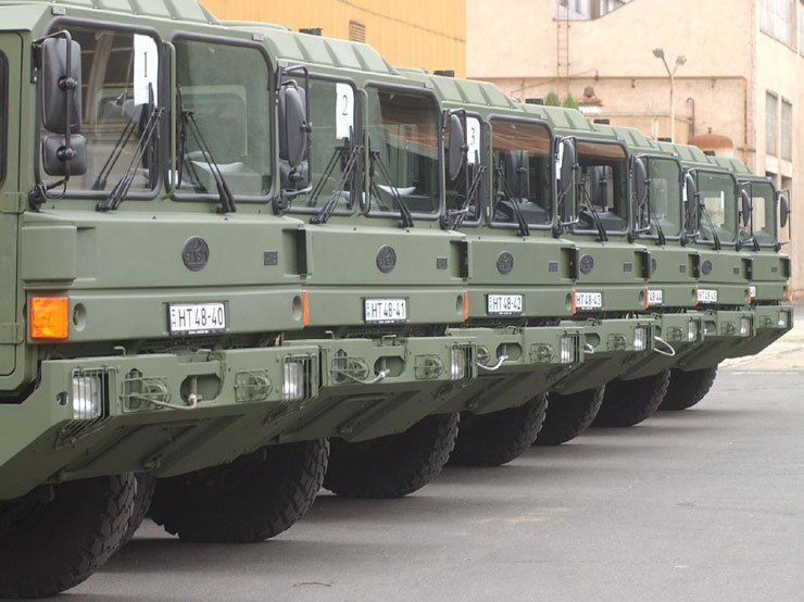 Novemberig elkészül mind a 90 Rába H-14-es terepjáró tehergépkocsi