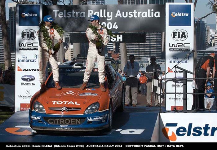 Sebastien Loeb nyert Ausztráliában is