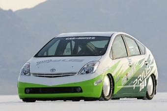 Sebességrekord Toyota Prius-szal