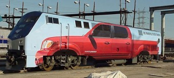 Toyota mozdony Amerikában