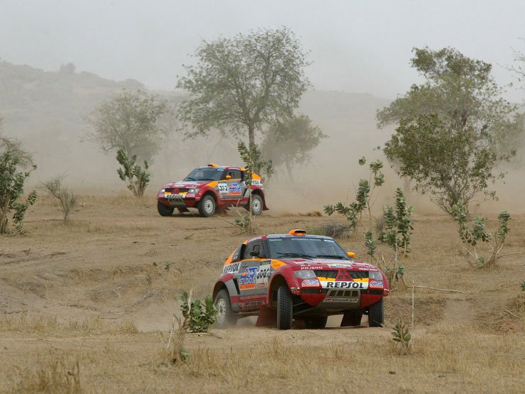 Ezen a napon nem tudtak nyerni a Mitsubishik, de az összetettben továbbra is ók vezetnek