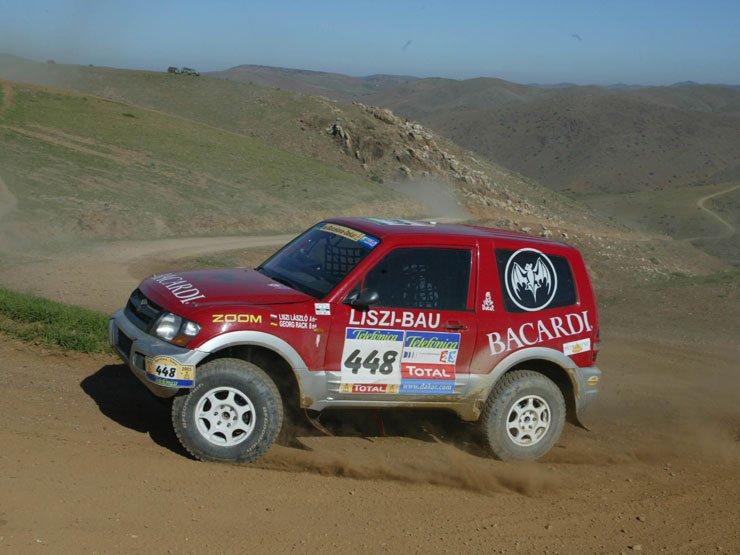 A legnehezebb dolga a magyarok közül talán a Liszi-Rack kettősnek van, hiszen egy szériaközeliautóval teljesítik a távot