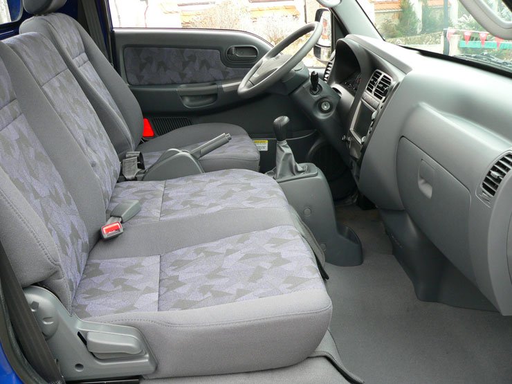 Javult az utastér minősége és külleme az új K2500-ben