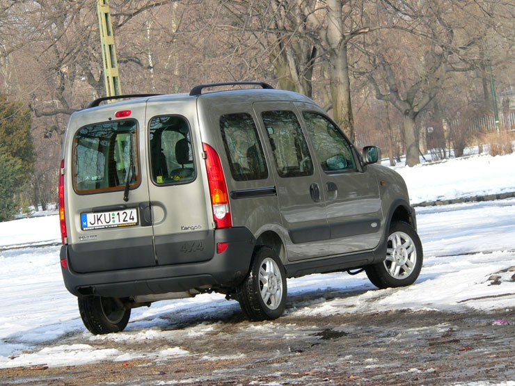 Teszt: Renault Kangoo 4X4 1.9dCi – Utolsókból az elsők 11