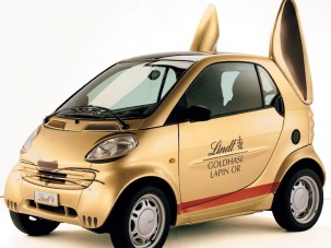 Négykerekű húsvéti nyuszi