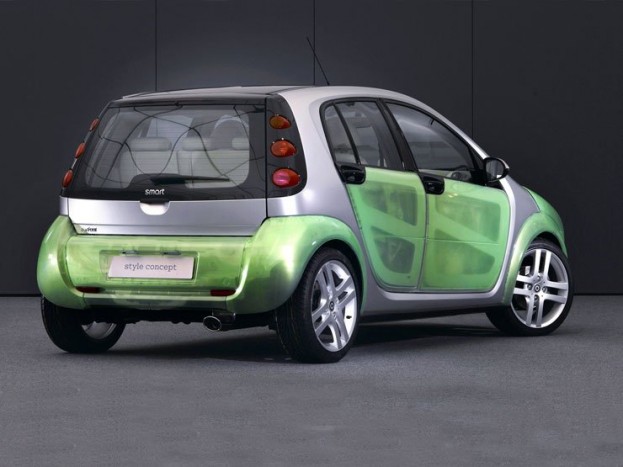 Lenge köntösben a smart forfour