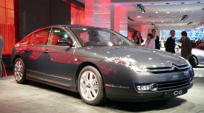 Citroën C6 - Visszanyert kisugárzás