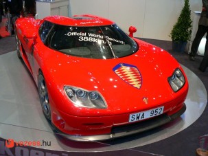 Új világrekord: Koenigsegg CCR 388-cal