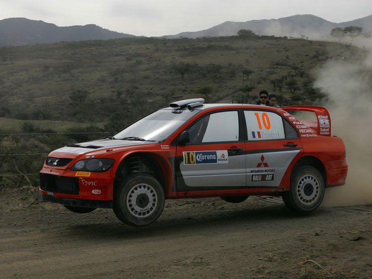 Gilles Panizzi egy pontot szerzett magának és kettőt a Mitsubishinek, ami így továbbra is harmadik a konstruktőrök között