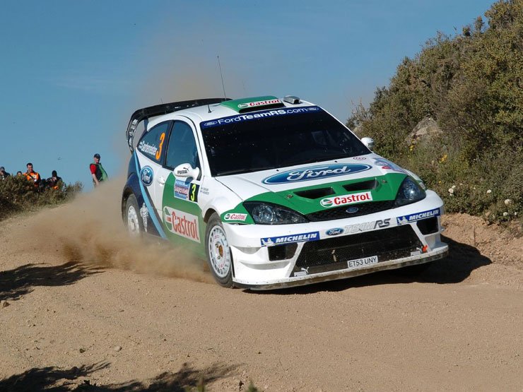 A Ford mindig is jól szerepelt a sziklás-murvás futamokon, ami az autó megbízhatóságának, elnyűhetetlenségének volt köszönhető