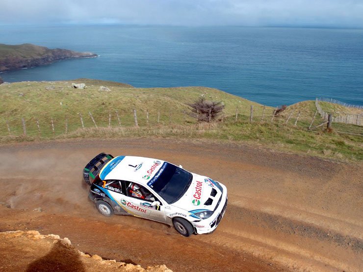 A pilóták kifejezetten szeretik az Új-Zéland Ralit, a széles sima talajú pályákon mindig izgalmas verseny zajlik