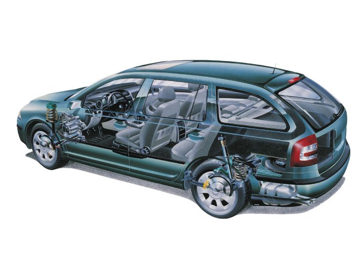 Az autó egyik legjobb rész az új futómű. Elöl McPherson rugóstagokat, hátul négylengőkaros konstrukciót találunk