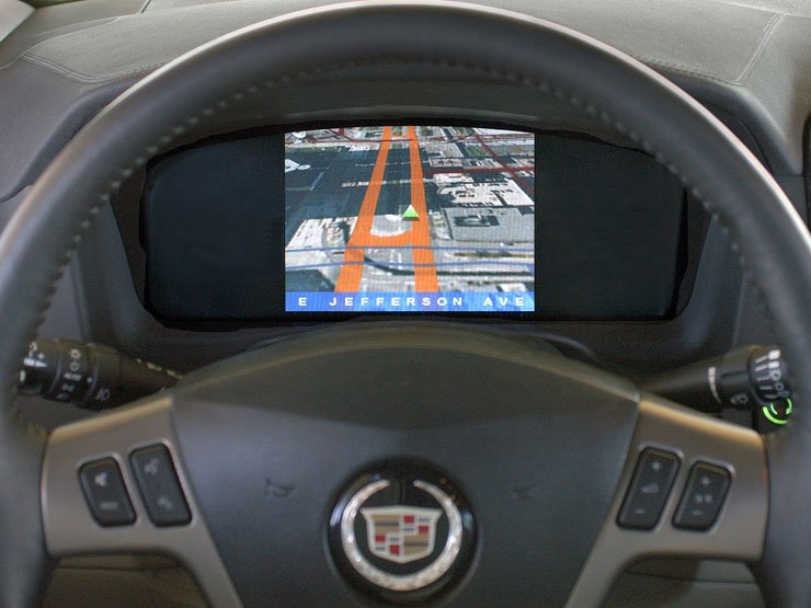 A 3 dimenziós navigációs rendszer még a lámposzlopkat is megjeleníti