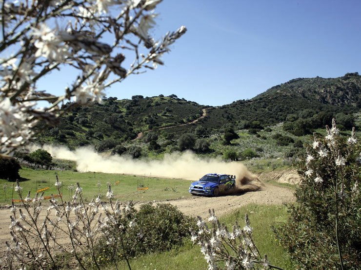 Petter Solberg gyors volt a mezőny többi tagjához képest, de ez is kevés volt Loeb-bel szemben