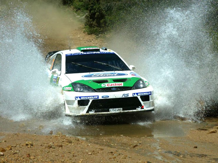 Reggel még a dobogóra is esélyes volt Toni Gardemeister, de a Ford műszaki hibája miatt kiállt a versenyből