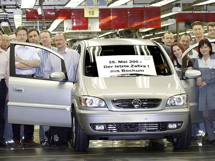 Megszűnt a Zafira A gyártása