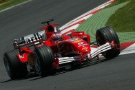 Van potenciál az F2005-ben, hiszen Barrichello a kielencedik helyig jutott az utolsóról