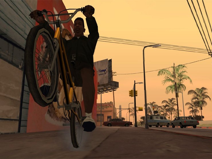 Kedvencünk a BMX, jól képzett hősünk mindenre képes vele