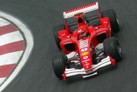 Újra a győzelem közelébe került a Ferrari miután Michael Schumacher második lett az időmérő edzésen