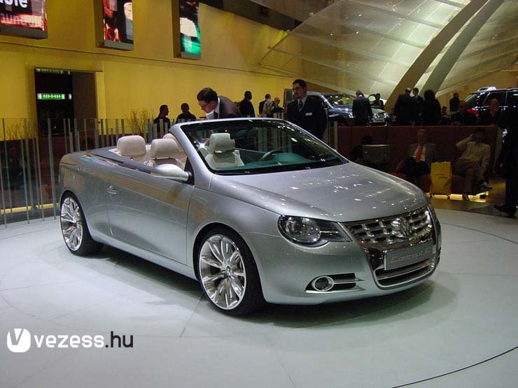 2006 első felében várható a Volkswagen kupé-kabriójának bemutatása