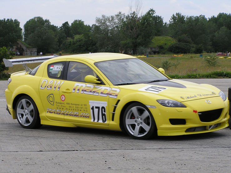 A Wankel-motoros RX-8-as versenyautók egyre népszerűbbek