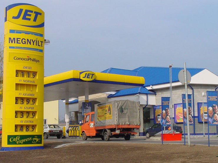 A Jet 3-4 forinttal a MOL árai alatt tudott maradni az emelés után is 