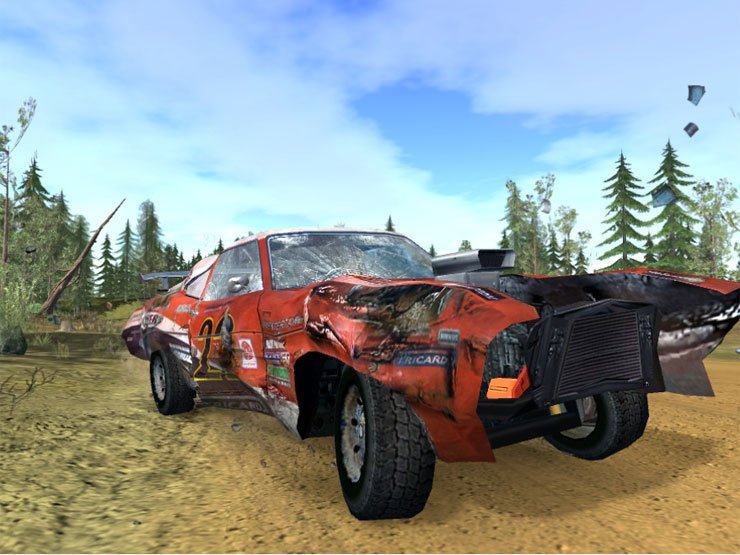 Flatout: Autózúzás billentyűzetről