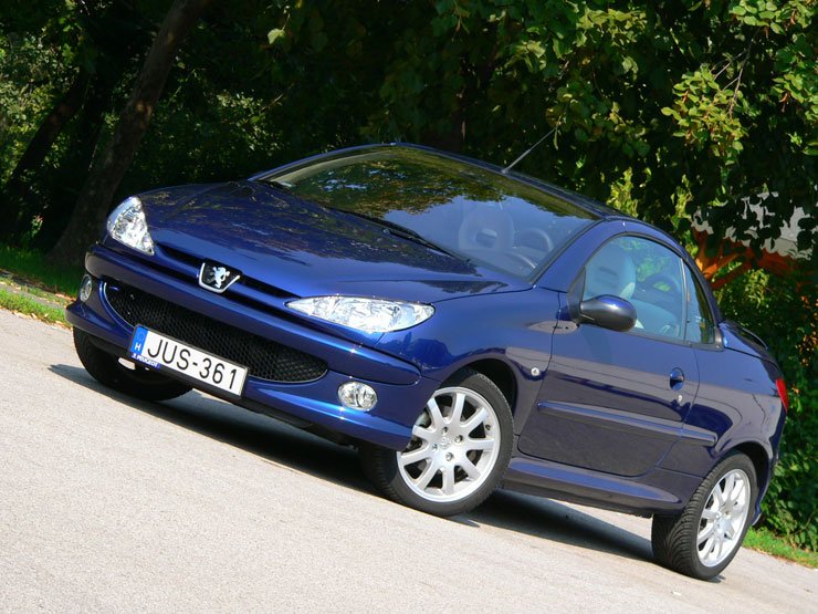 Teszt: Peugeot 206 CC 1.6 HDi – Költségkímélő kabrió 8