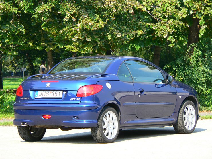 Teszt: Peugeot 206 CC 1.6 HDi – Költségkímélő kabrió 9