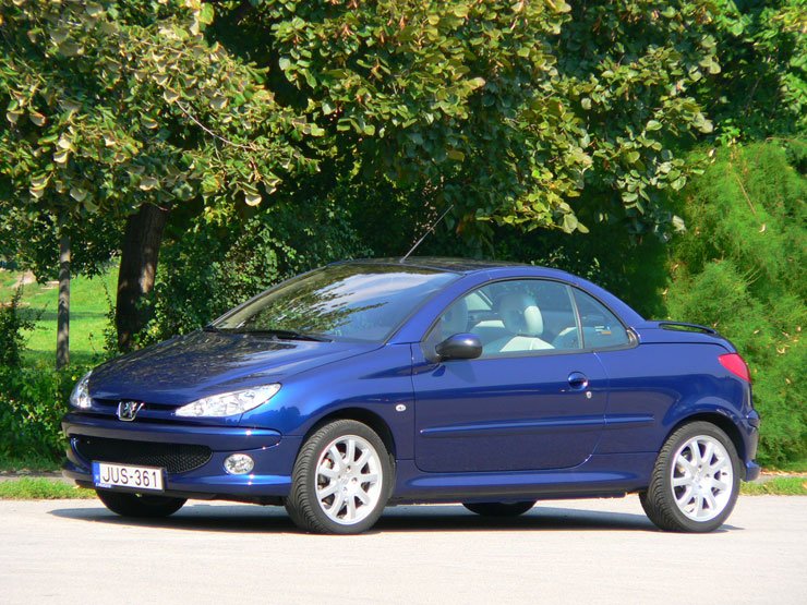 Teszt: Peugeot 206 CC 1.6 HDi – Költségkímélő kabrió 13