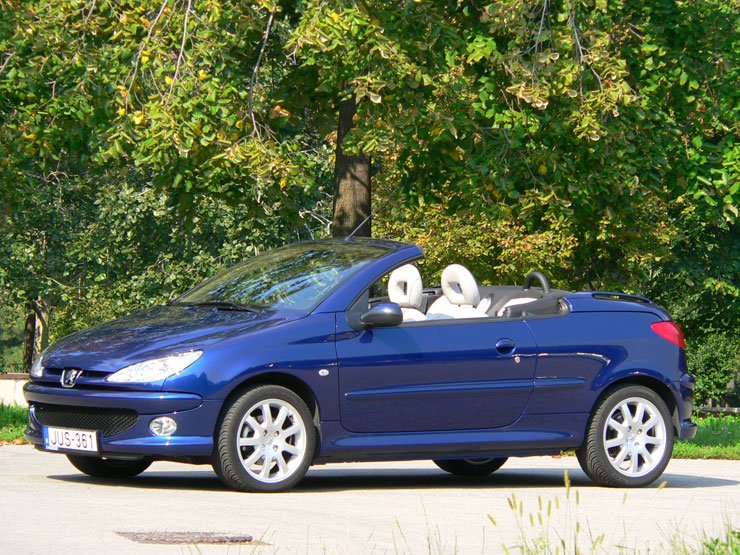 Teszt: Peugeot 206 CC 1.6 HDi – Költségkímélő kabrió 14