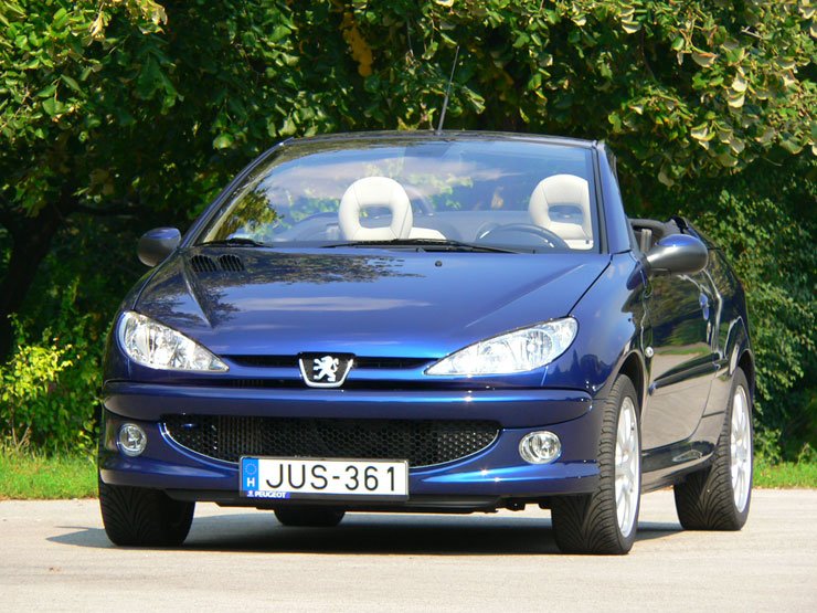 Teszt: Peugeot 206 CC 1.6 HDi – Költségkímélő kabrió 19