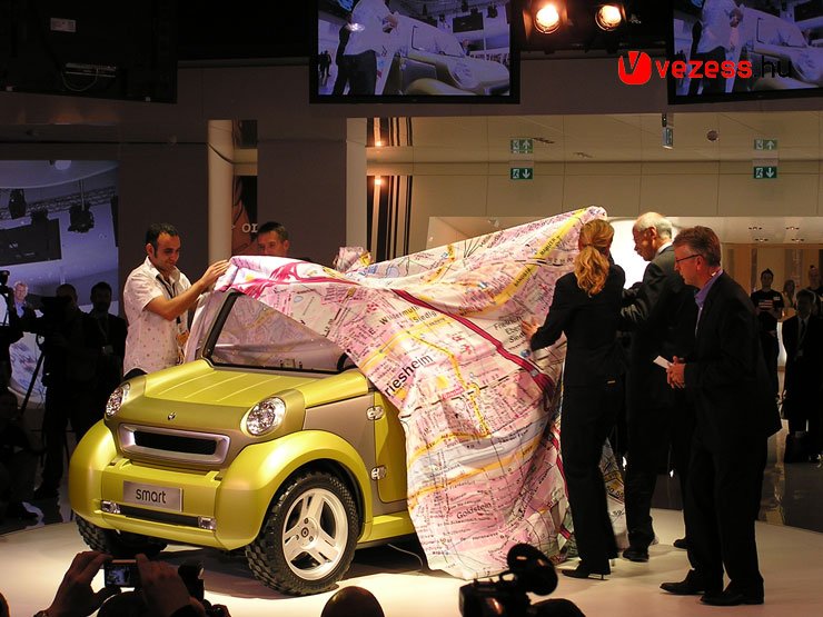 Hibrid törpeterepjáró a smarttól