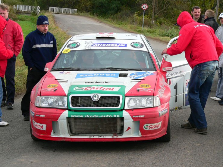 Turi Tamás negyedik lett idén az Octavia WRC-vel