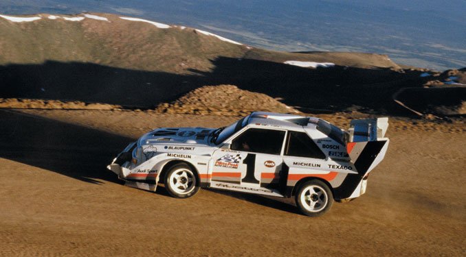 Shit és hell, mondták a nézők Röhrl idejére a Pikes Peaken