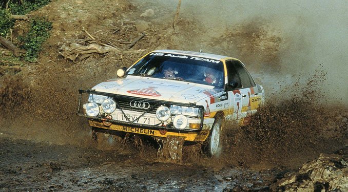 1987-ben az A csoportos 200 quattro győzött a szafari ralin