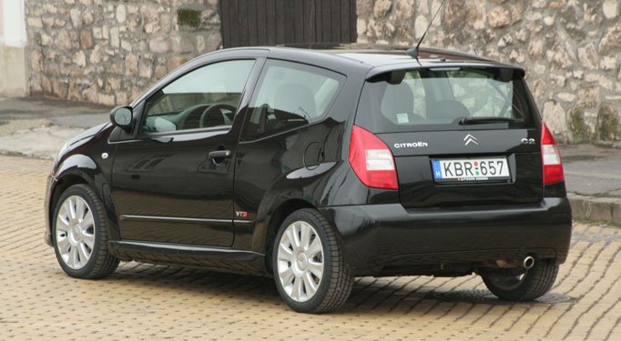 Teszt: Citroën C2 1.6 VTS 20