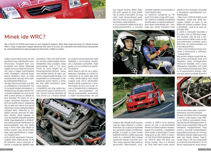 4725_45019_1000x700.jpg | Vezess | Vezess Egy élménybeszámolót olvashatunk a C2 Super 1600- tesztjről Bútor Róbert mellett