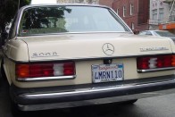 Amerikában még kupé is volt a turbódízel W 123-as Mercedes-ből