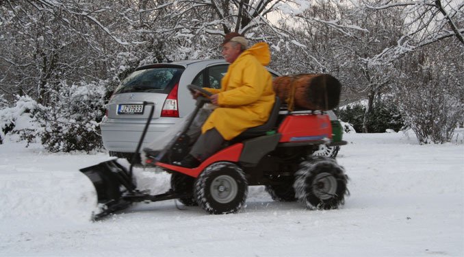 Nincs traktorhangja a dízelmotornak és nagyon jól megy