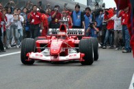 Utoljára 2004-ben ült f1-es autóban az osztrák, amikor Sanghajban kiprobálta a Ferrari versenyautóját