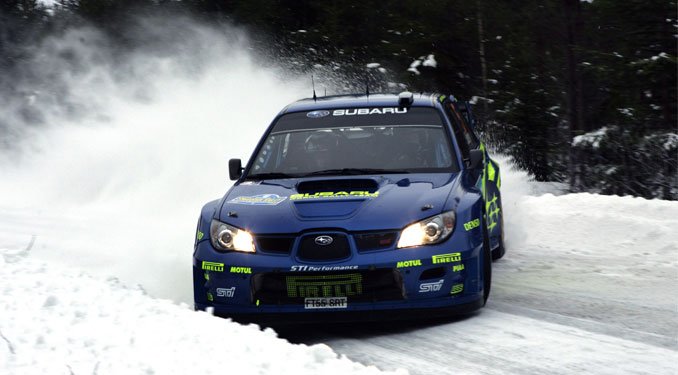 A Subaru számára már az első nap eldölt a svéd futam, utána csak teszteltek