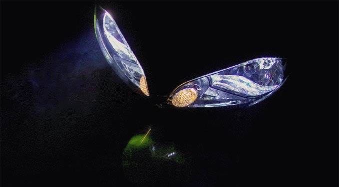 Xenon fényszóró motoron! 