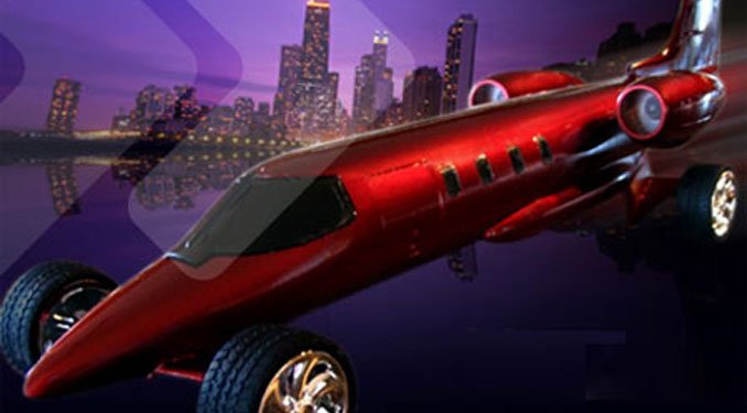 Repülőgép az úton