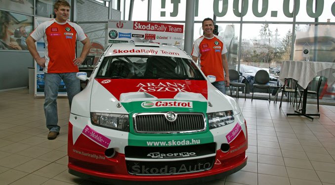 Nyolc éve már versenyzett új, navigátorával Tóth Imrével Turi Tamás