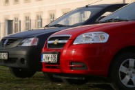 Teszt: Chevrolet Aveo 1.2 – Dacia Logan 1.4 66