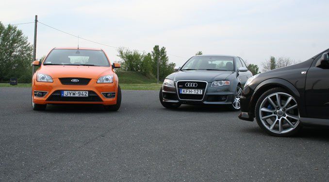 Teszt: Audi RS4, Focus ST, Astra OPC 19