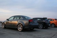 Teszt: Audi RS4, Focus ST, Astra OPC 165