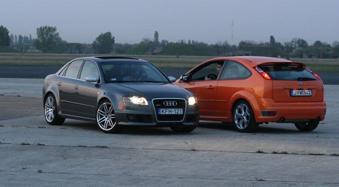 Teszt: Audi RS4, Focus ST, Astra OPC 86