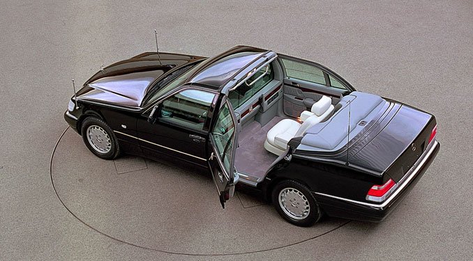 II. János-Pál pápának készült ez az S 500 Landaulet